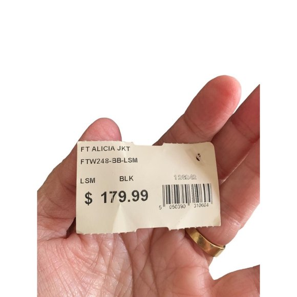 Frank Thomas Lady Rider Ladies Motorcycle Jacket, Size LS with liner Pockets - Picture 9 of 16